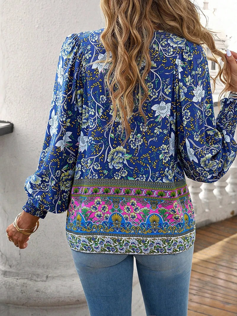 Cassidy – Boho Peasant Blouse