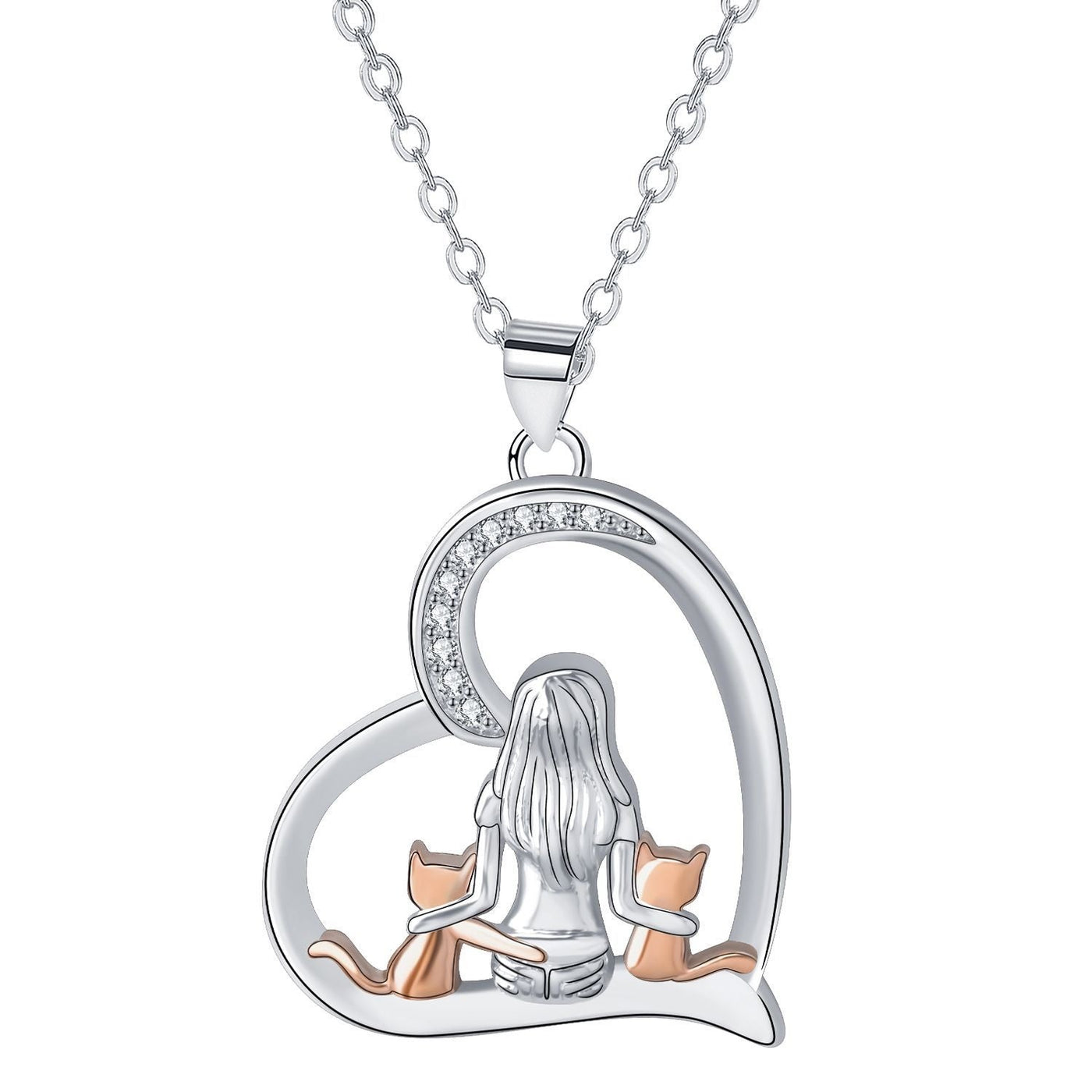 Amora™ | Halsband Kattens Hjärtan