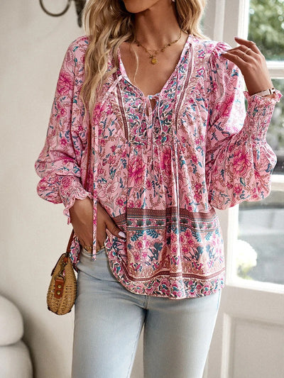 Cassidy – Boho Peasant Blouse