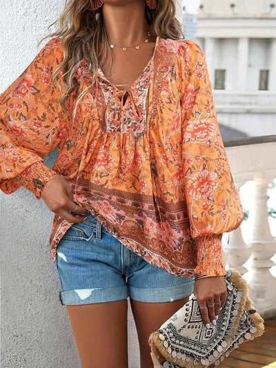 Cassidy – Boho Peasant Blouse