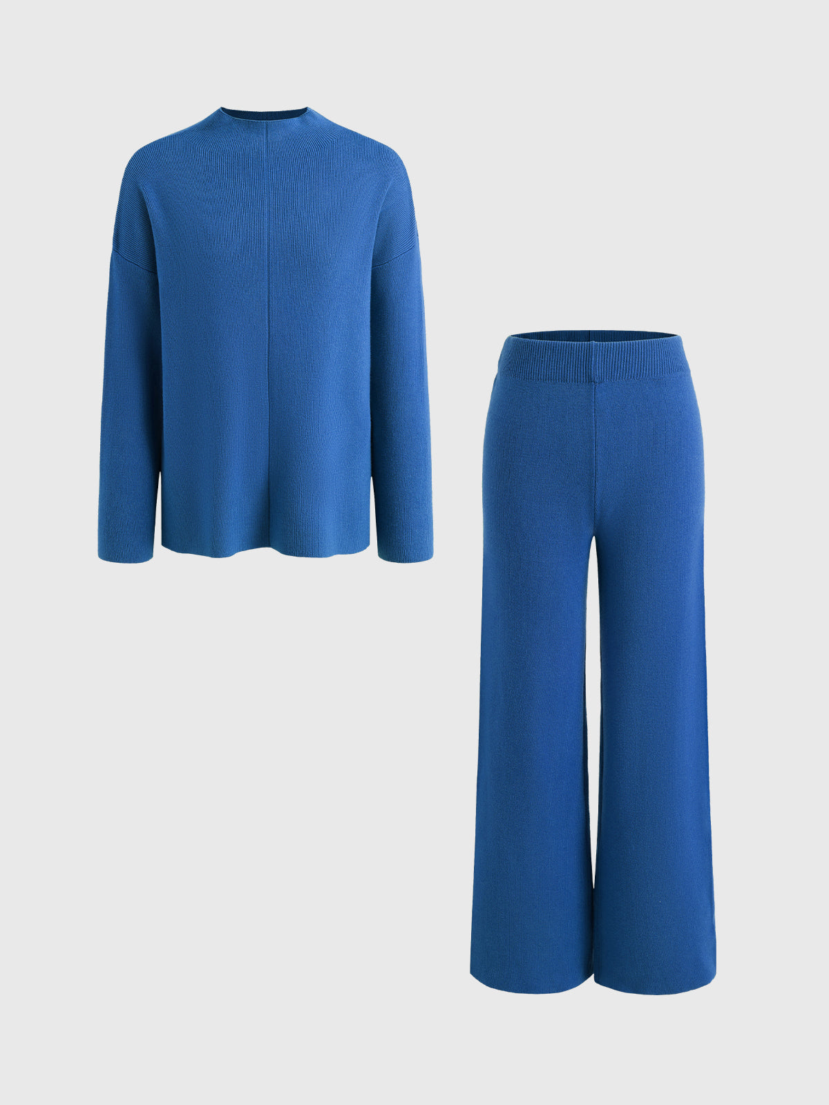 Loose Casual Sweater & Soft Pant 2 Piece Lounge Set