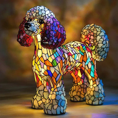 Ljusande hund – Handgjord lampa fylld av kärlek och minnen