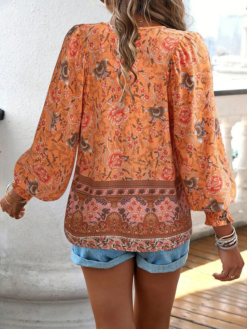 Cassidy – Boho Peasant Blouse