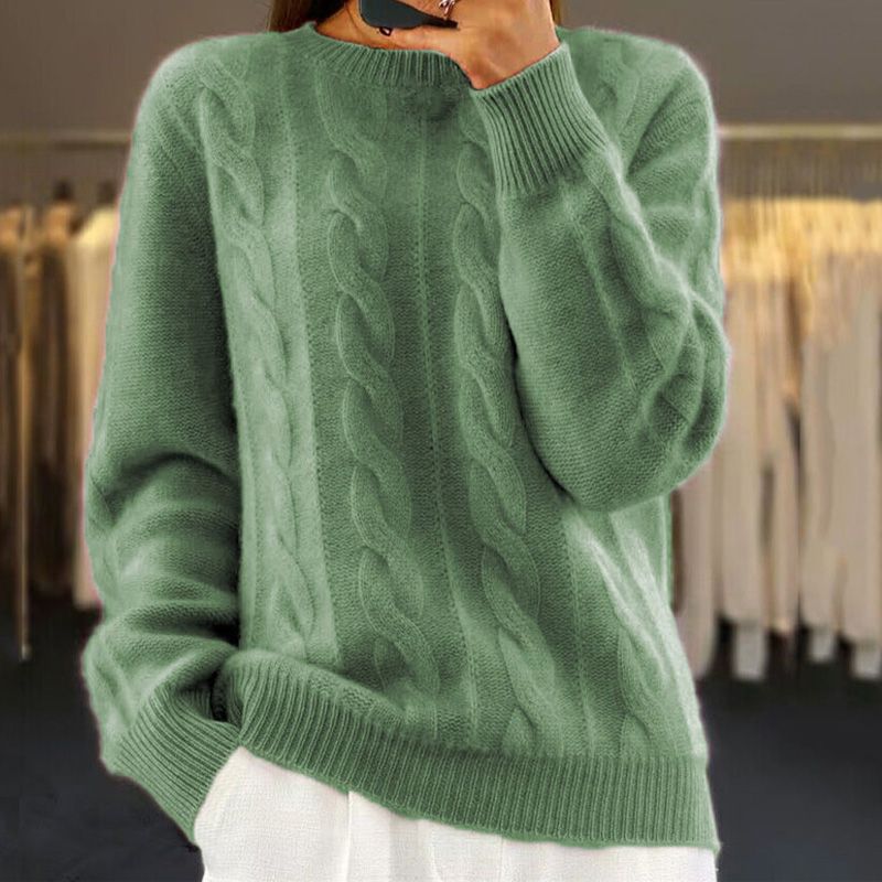 Michelle - Varm strikket sweater