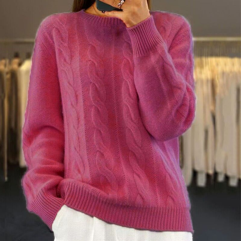 Michelle - Varm strikket sweater